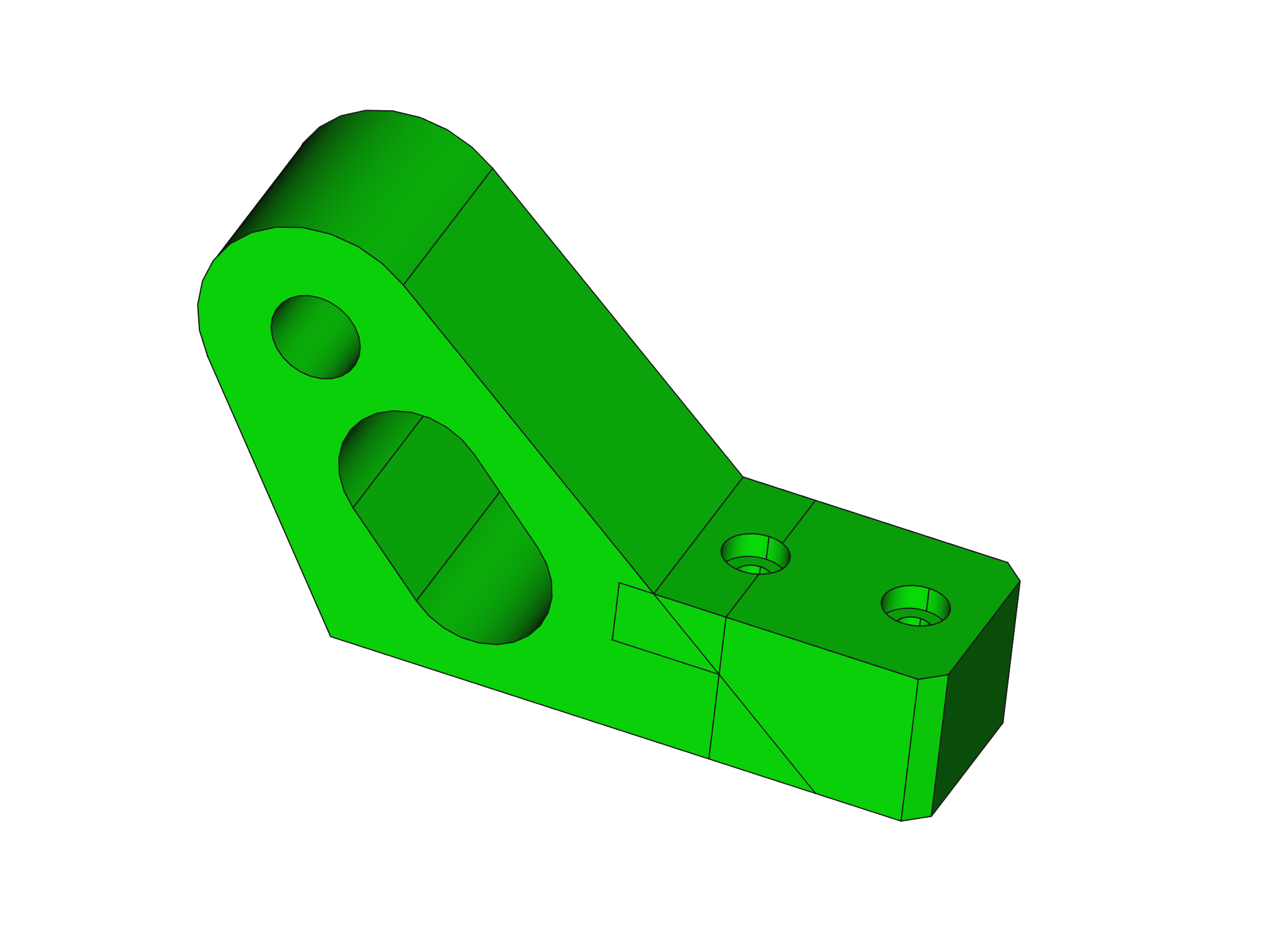 Rollenlager-Stütze eines Fließband 3D-Druckers